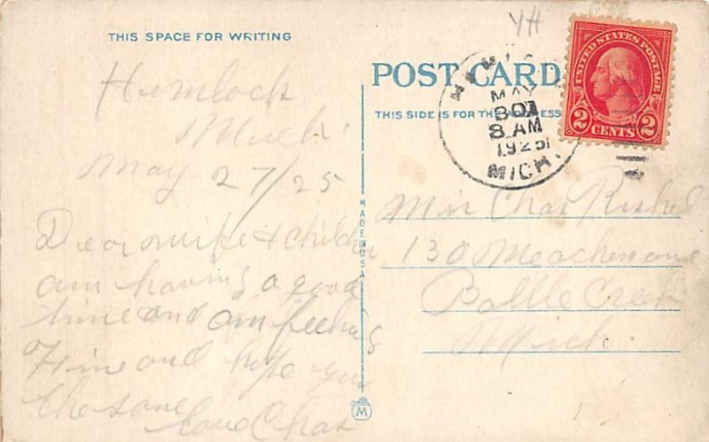 Greetings From Hemlock Hemlock, Michigan MI