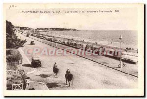 Postcard Old Pornichet Pins Vue Generale in New Boulevards