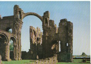 Northumberland Postcard - Lindisfarne Priory - Holy Island - Ref TZ8324