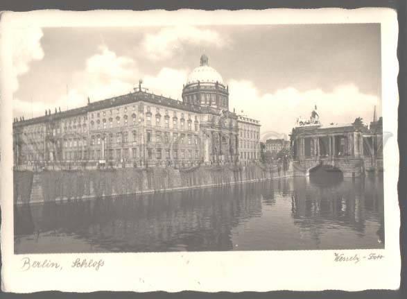 106161 GERMANY Berlin Schloss Vintage photo PC