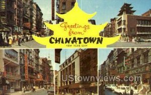 Chinatown in New York City, New York