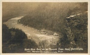 Postcard  West Virginia Beckley Hawks Nest Rock Midland Trail Premier 23-1560