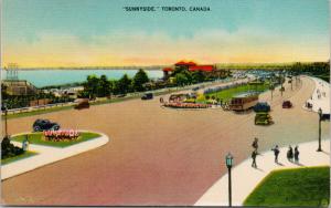 Sunnyside Toronto Ontario ON Unused Vintage Postcard D72