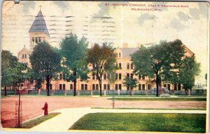 Postcard BUILDING SCENE Milwaukee Wisconsin WI AM6787