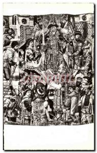 Postcard Modern Saumur Eglise Notre Dame de Nantilly A Coronation