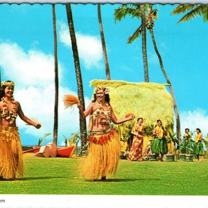 c1970s Pub Honolulu, HI Tahitian Dance Kodak Camera Hula Show Kapiolani Park M11