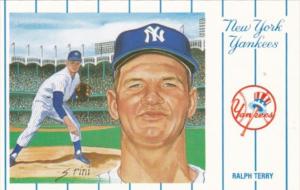 Baseball Ralph Terry New York Yankees