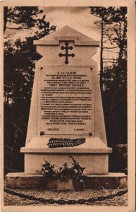 CPA COLLEVILLE-MONTGOMERY Monument Commemoratif (1228348)