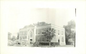 RPPC Postcard Government Building Lake Butler Union County FL