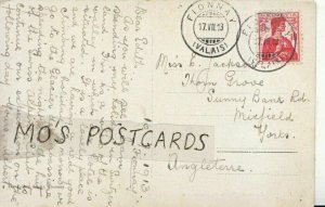 Genealogy Postcard - Jackson - Sunny Bank Road - Mirfield - Yorkshire - Ref 461B