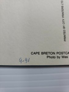 VTG Postcard Canso Causeway Cape Breton Island Nova Scotia Canada 1990   396