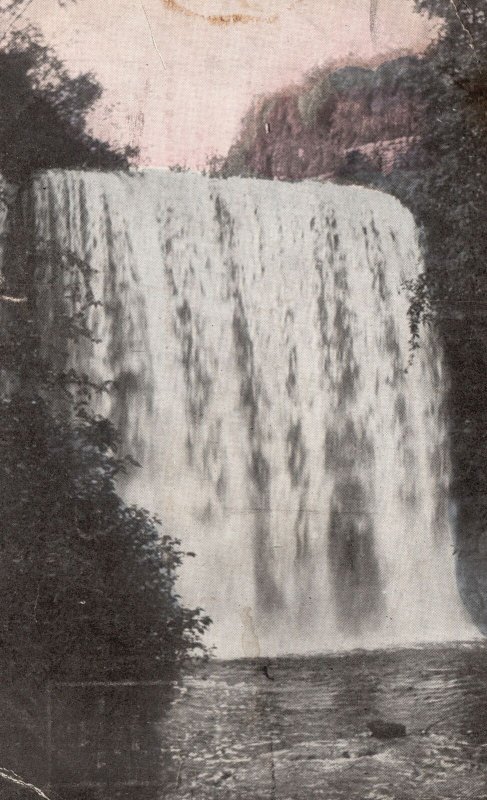 Vintage Postcard 1911 Waterfalls Tourist Attraction Minnehaha Falls Minnesota MN