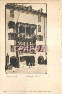 Old Postcard Innsbruck Goldenes Dachl