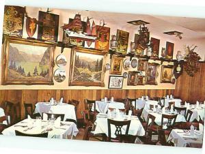 Old Europe Gemuetlichkeit Restaurant and Rathskeller Wash D C  Postcard # 8564