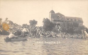 Lake Madison real photo Lake Madison SD