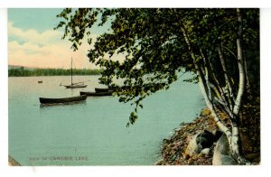 NH - Salem. Canobie Lake Park, The Lake in 1916