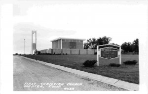 First Christian Church Spencer Iowa RPPC Real Photo postcard