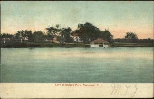 Pawtucket RI Dagget Park c1910 Postcard