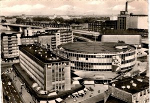 Vintage German Kaufhof Jubiläumsplatz Ludwigshafen  RPPC!