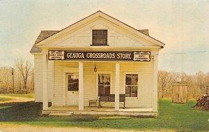 Burton, Ohio OH   GEAUGA CROSSROADS STORE  Historical Grounds  VINTAGE  Postcard