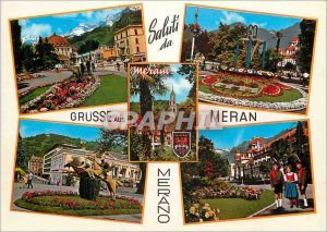 Modern Postcard Merano luogo cura di