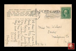 Boat House, Central Park, New York City  