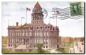 Postcard Old Court House Omaha Neb