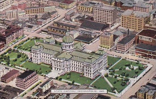 Indiana Indianapolis State Capitol