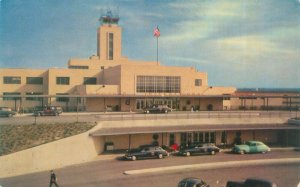 Baltimore Maryland Friendship International Airport, Classic Cars 1968  Postcard