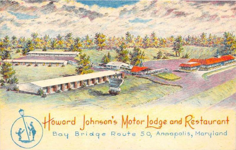 Maryland   Annapolis Howard Johnson´s Motor Lodge Motel