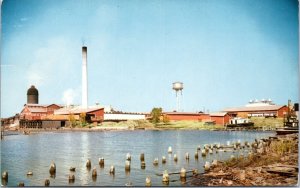 Postcard Canda Ontario - J.J. McFadden Lumber Co. Ltd, Blind River