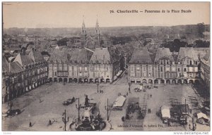 CHARLEVILLE, Ardennes, France, 1900-1910´s; Panorama De La Place Ducale