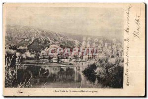 Old Postcard The Banks of I Armancon (Matinee of givee)