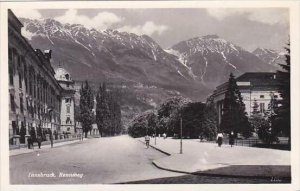 Austria Innsbruck Rennweg Real Photo