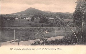 Holyoke Mountains in Northampton, Massachusetts from South.