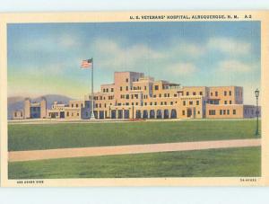 Unused Linen US VETERANS HOSPITAL Albuquerque New Mexico NM J9360