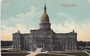Michigan Lansing State Capitol 1918