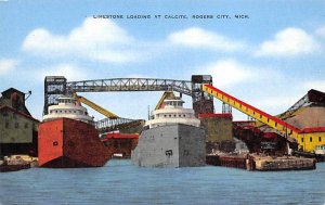 Limestone Loading At Calcite Home Of Limestone Industry - Rogers City, Michig...