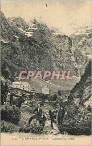 Old Postcard Gavarnie (H Pyr) Hotel and Cirque