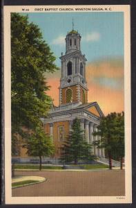 First Baptist Church,Winston-Salem,NC