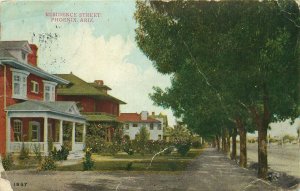 1909 Residence Street, Phoenix Arizona Vintage Postcard