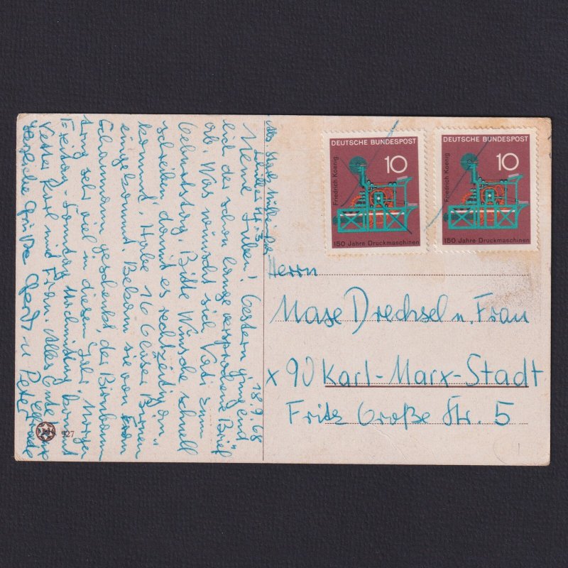 GERMANY, Postcard, Paul Hey, 'Abend-Unterhaltung'