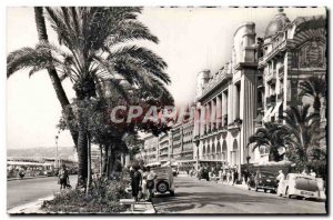 Modern Postcard The Promenade Des Anglais Nice Palais De La Mediterranee