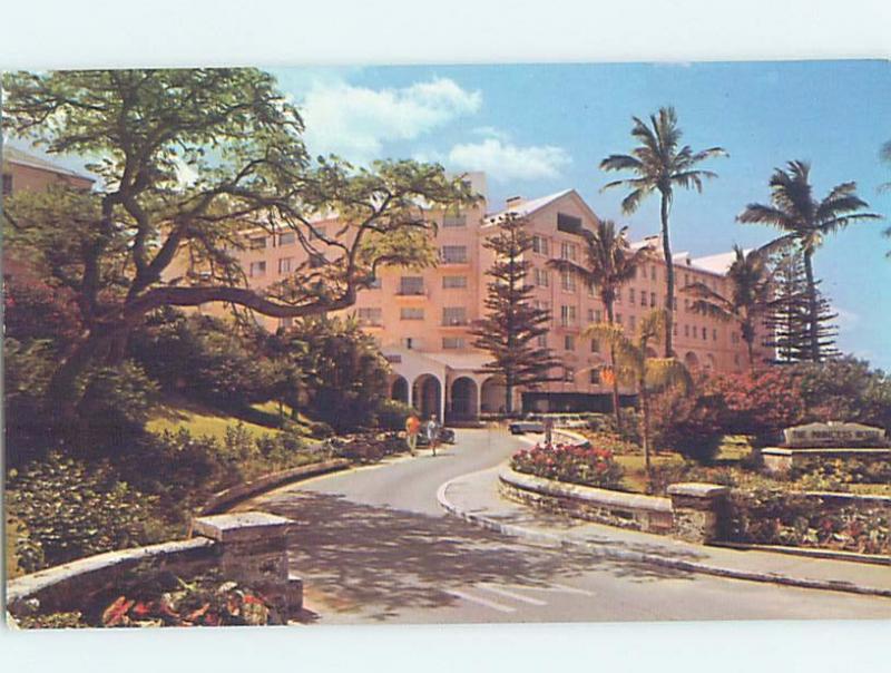 Unused Pre-1980 PRINCESS HOTEL Hamilton Bermuda F6241@