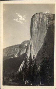 Yosemite National Park El Capitan GC String Photographer La Jolla RPPC c1910