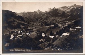 Germany Weißenburg Berg Vintage RPPC C218