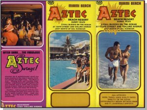 Aztec Beach Resort Brochure, Miami, Florida/FL