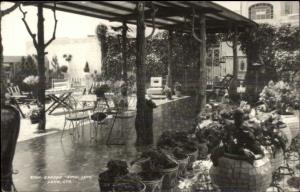 Roof Garden Hotel Leon Leon Gto c1950s Real Photo Postcard