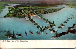 Virginia Jamestown Birds Eye View Of The Exposition 1907