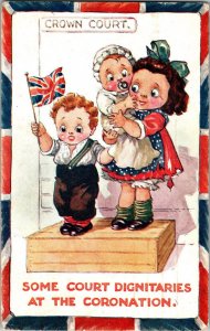 1911 Fred Spurgin Coronation Series Antique Postcard UK King George V KJ1